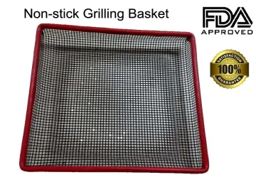 Grilling Mesh - Non-stick Grill Mesh Rollable Cooking Pan