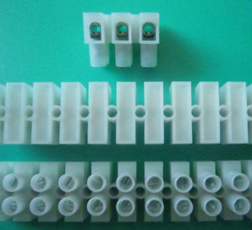 Terminal blocks, wiring row, Posts