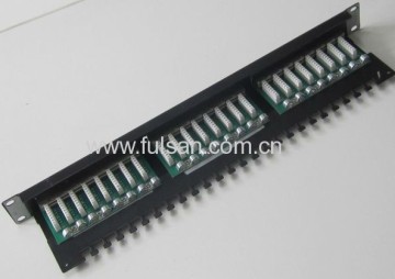 1u 19" UTP Cat5e Patch Panel 24 Port Patch Panel