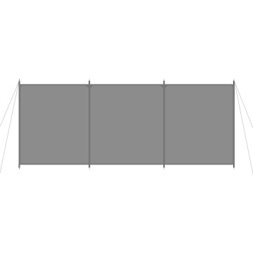 Widened Wind Wall Array Tent for Beach Screening