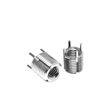 ISO Certified Keensert Insert Locking Type Steel Fastener M6-32-1/4-20 mm Bolt Sleeve Stainless Steel Natural Surface Treatment