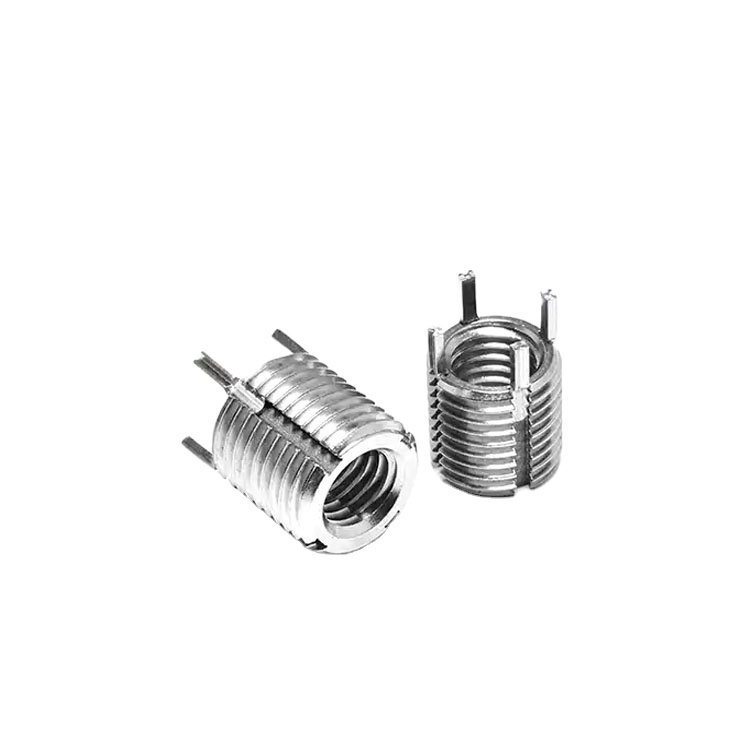 ISO Certified Keensert Insert Locking Type Steel Fastener M6-32-1/4-20 mm Bolt Sleeve Stainless Steel Natural Surface Treatment