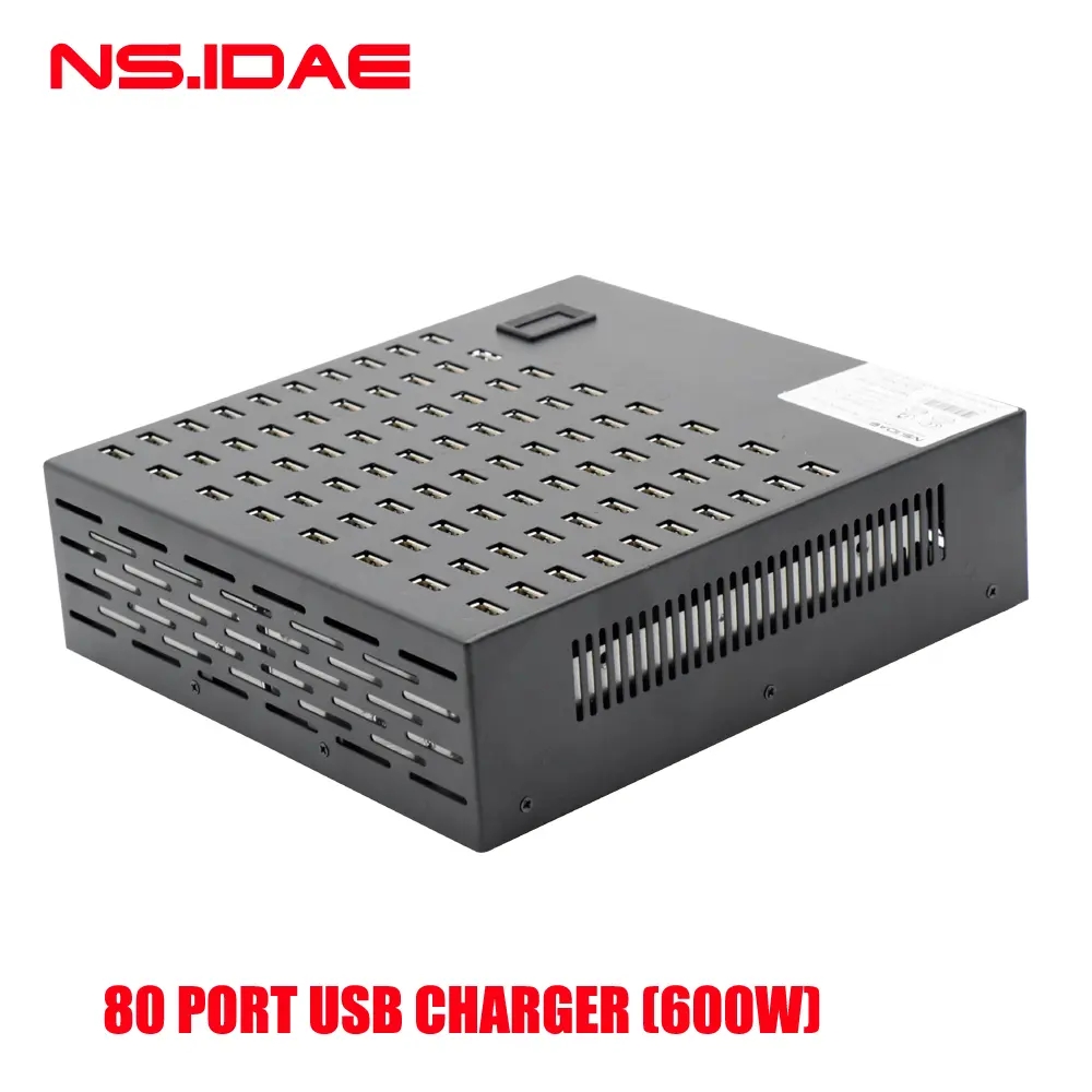 80-Port-USB-Ladegerät am besten für Handy