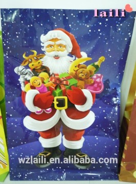 2015 new popular hand paper bag / christmas paper bags gift package