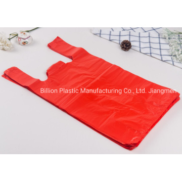 Retail Plastic Shopping T Shirt Bag Wholesale