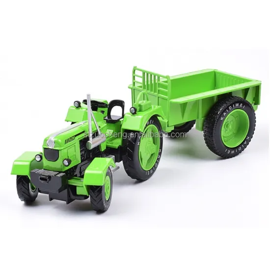 Top Selling 1:18 Scale Retro Diecast Farm Tractor Model - Alloy Toy Car and Vintage Tractor Toy Model in Metal