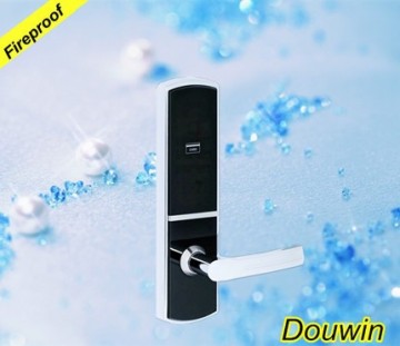 Hotel wireless 13 .56Mhz door lock system with master key