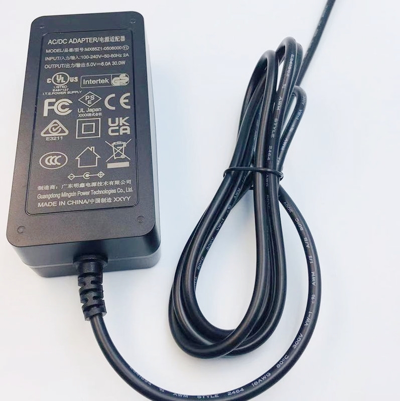 Adaptateur de puissance DC 5V 6A 30W avec IEC320-C14