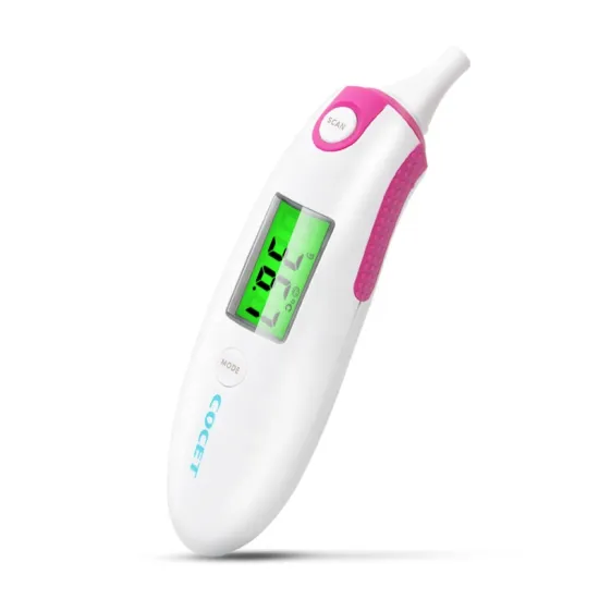COCET High Accuracy Fast Measuring Baby Smart Non Contact Forehead Ear Infrared Thermometer