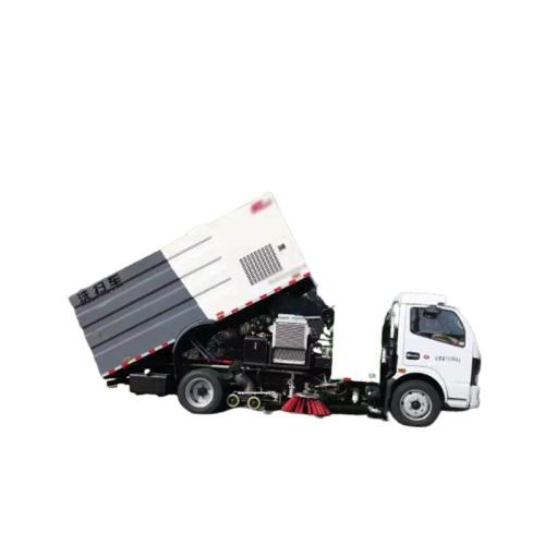 Dongfeng 5500Liters small vacuum road sweeper truck