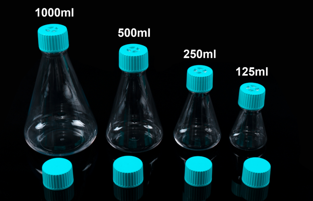 500 مل PETG Erlenmeyer قوارير