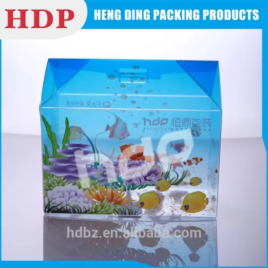 high quality recyclable transparent pet packaging box                        
                                                                                Supplier's Choice