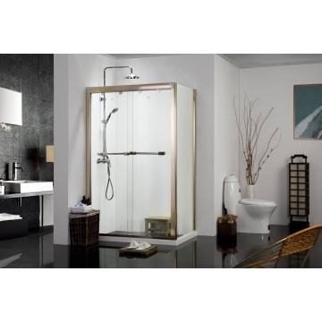 Sliding Shower Doors with Tempered Laminated Glass