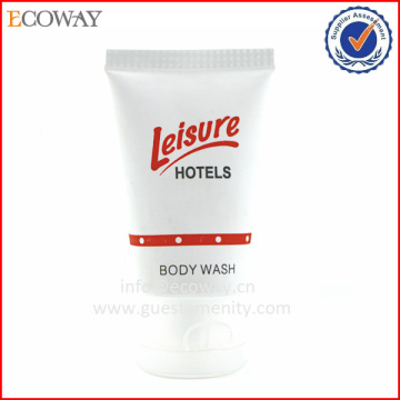 Hotel disposable white body wash tube body lotion packaging tube