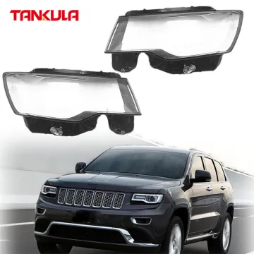 Transparent Front Headlight Lens Cover for Jeep Grand Cherokee 2014-2019