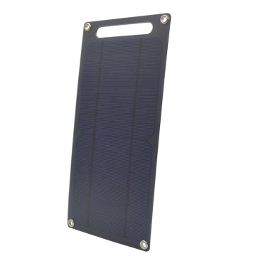 Tragbares faltbare 6W monokristalline Solarladegerät für Outdoor Camping