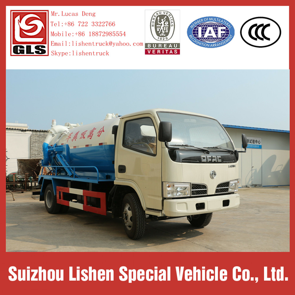 Export Africa Sewage Suction Truck For Sale