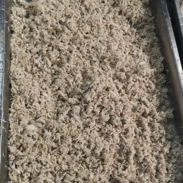 Precooked bonito tuna ( Auxis thazard) flakes