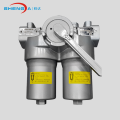 double cyclinder hydraulic oil filter housing