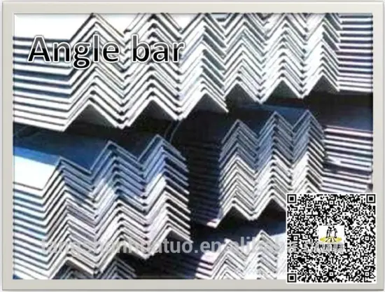 standard size angle bar sizes and thickness