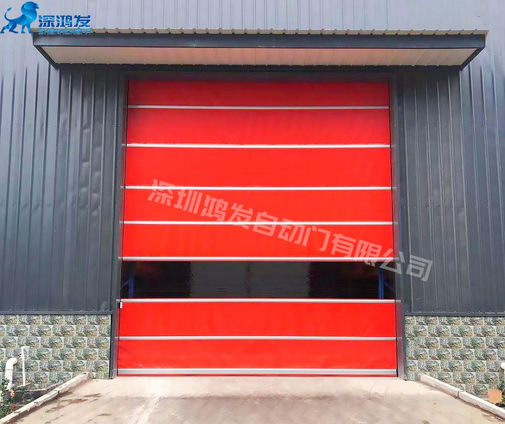 High speed roll up doors