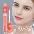 TEAYASON Juicy Peach Lip Gloss Color Changing Moisturizing Pink Lipstick Niche Waterproof Long Lasting Cosmetics Makeup TSLM2