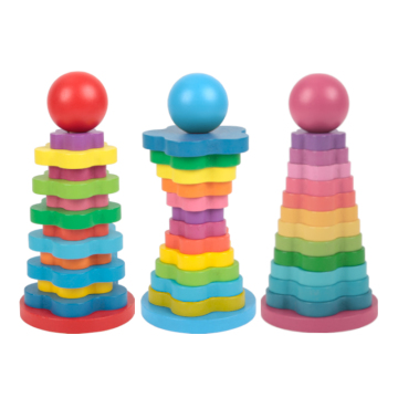 New Design Early Learning Wooden Toys - Montessori Preschool Building Blocks for Babies and Toddlers
