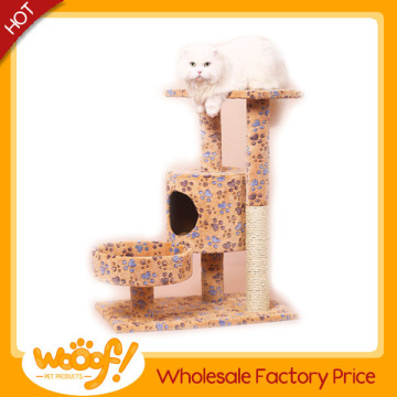 Hot selling pet cat products high quality cat tree cat house cat bed cat toy cat furniture