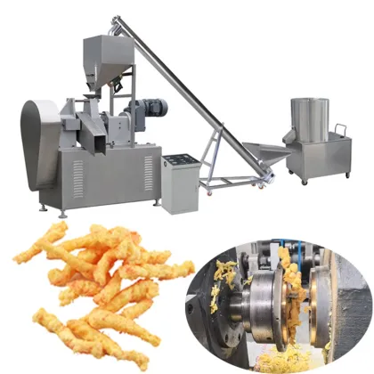 Cheetos Twist Snacks and Kurkure Snack Making Equipment