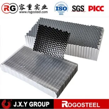 Aluminum honeycomb core mould-proof office partition aluminum profiles