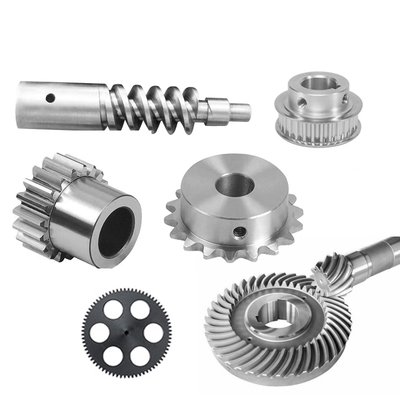 High-Precision Customized 304 316 Stainless Steel Wheel and Worm Gear