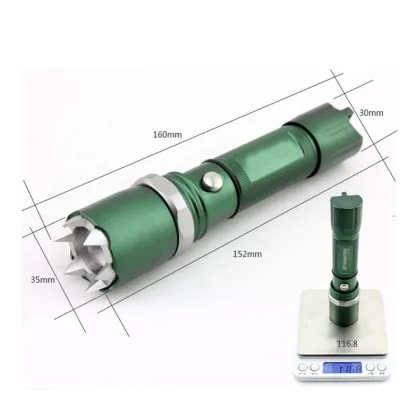 Rechargeable Multi-Functional Anti-Wolf Tactical LED Flashlight