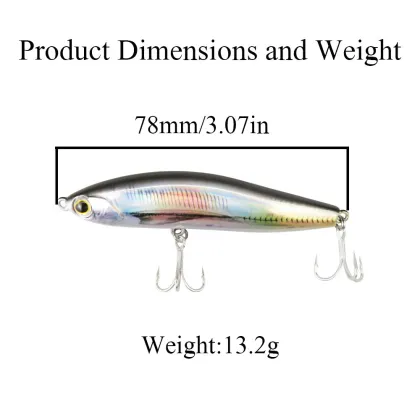 XIANGHE Custom Blank Bait Pencil Lure