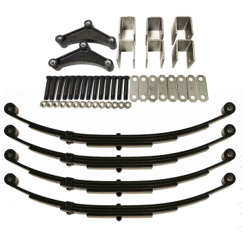 6 Leaf Spring for 7000 lb Axles - Trailer Spring 25 1/4\" x 1 3/4\" Double Eye