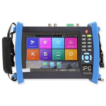 6-in-1-IP-Kamera 4K LCD Monitor CCTV-Tester für IPC POE AHD CVI TVI SDI-Kabelprüfung