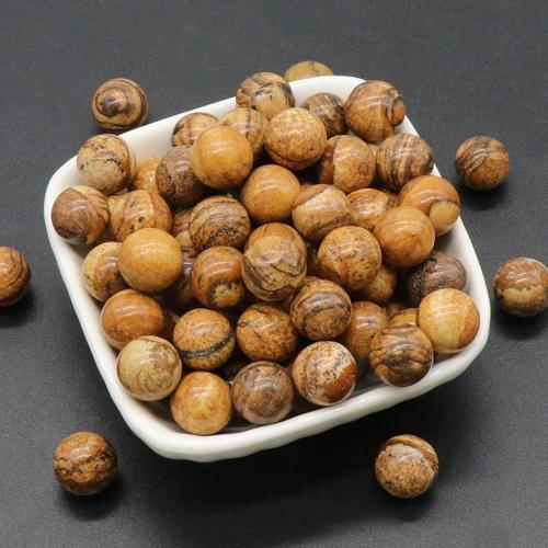 12MM Picture Jasper Chakra Balls & Spheres for Meditation Balance