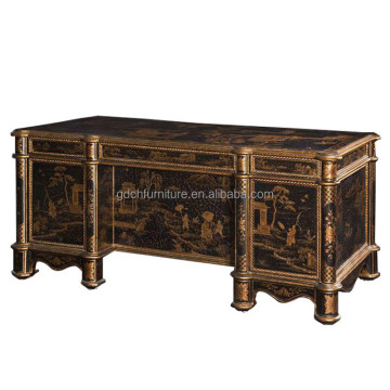 French Neoclassical Style Solid Wood Storage Desk