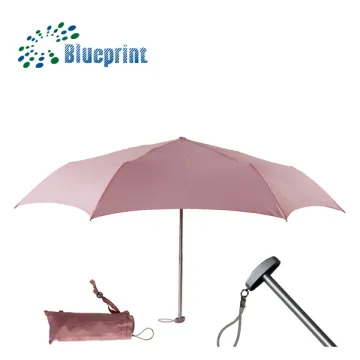 Ladies custom color 6 ribs folding mini rain umbrella