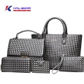 Conjunto de bolsa de sacola de maçaneta superior 5pcs