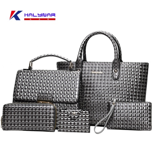 Top Handle Satchel Purse Set 5pcs