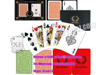 Italy Modiano Ramino Bridge Club Marked Poker Playing Cards For Poker Analyzer