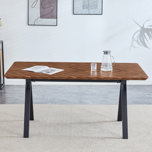 Modern Square Dining Table with Sleek Design