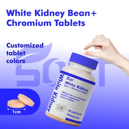 White Kidney Bean Chromium Tablets for Blood Sugar Control
