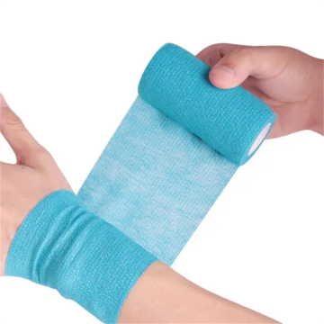 Bandid Aid gesso embrulhado elástico auto -adesivo bandagem