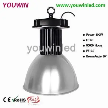 high power industry led high bay 100w