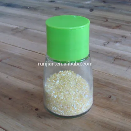 Double outlet Glass Seasoning bottle spice bottle