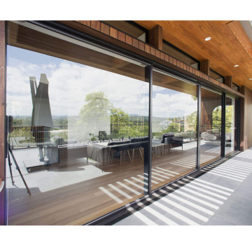 BTL Heavy-Duty Triple Glass Lift & Slide Commercial Doors for Hotels