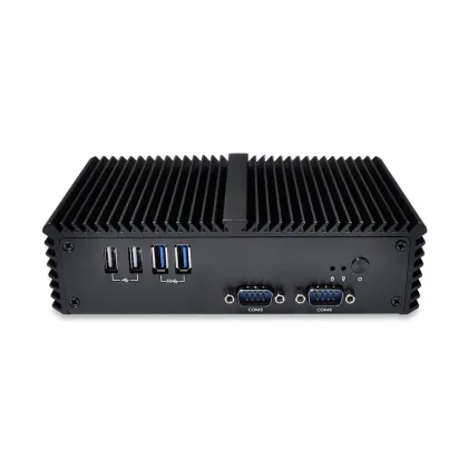 x86 Partaker Qotom Fanless Mini PC Computer nano itx Core i5-4200U 2 ethernet Industrial Computer Ubuntu Mini PC Linux Pfsense