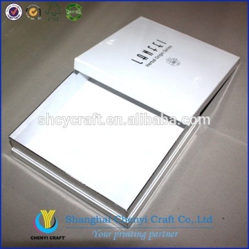 square paperboard large gift boxes with lids