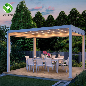 Custom Aluminum Alloy Great Wall Board Metal Gazebo